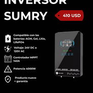 Inversor Sumry voltaje 24V DC a 120V DC - Img 57270729