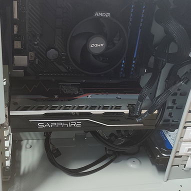 Vendo esta PC comp impecable Ryzen5 gen con monitor teclado/mouse a, tarjeta de video,Luis 59757910 - 3/6