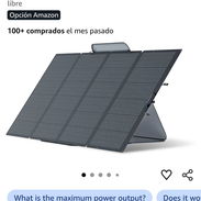 Panel solar portátil EcoFlow 400W Original – Nuevo - Img 56363476