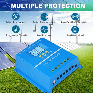 CONTROLADOR REGULADOR MPPT 120 AMPERE MULTISISTEMA EN SU CAJA - Img 119513709