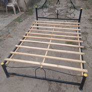Cama de tubo nueva con mensajería - Img 56954911