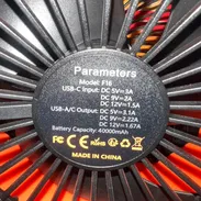 Ventilador recargable - Img 56381197