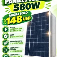 Paneles solares bifaciales 580w ideales para estaciones de energía y triciclos - Img 58480615