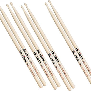 Baquetas Vic Firth  con punta de madera American Classic 5A. - Img 126322150