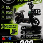 Bicimoto nueva con Bluetooth y porta celular - Img 56151003