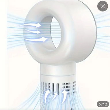 Ventilador de mano, portátil, sin aspas - Img 104934972