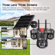Cámara solar inteligente de 3 lentes 15Mpx - Img 57020883