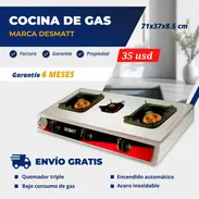 Cocina de gas triple - Img 56201994