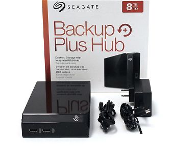 Disco Duro Externo de 8 TB Seagate Backup Plus Hub - Img main-image