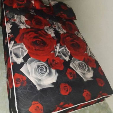 Conjunto de camas tapizadas con su colchón nuevo - Img 123083953