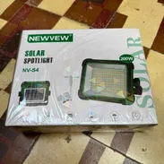 Lampara recargable con panel solar y mini ventilador - Img 56890870