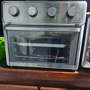Horno freidora de aire capacidad 24 LITROS Royal voltaje 110v precio $210 USD Transporte Incluido - Img 121871610