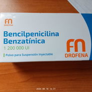 Penicilina benzatínica/polvo para solución inyectable 💉820 CUP X bulbo - Img 56884570