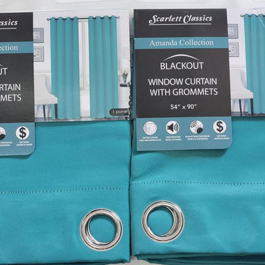 Cortinas tapasol juego de 2 paños (g3) - 5/8