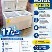 Nevera 17 pies Royal  • Factura a nombre del cliente  • Garantía de 1 mes 🚛Domicilio costo adicional  Precio: 880 USD - Img 58209427