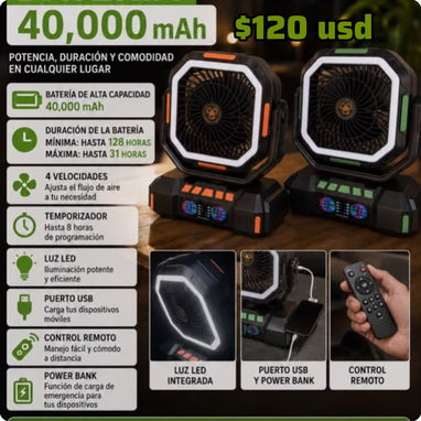 Ventiladores recargables.... - 4/4