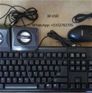 Se vende combo de mouse, teclado y bocinas USB marca THTF - Img 45806269