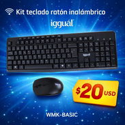iggual Kit teclado ratón inalámbrico WMK-BASIC - Precio: 20 usd - Img 56366478