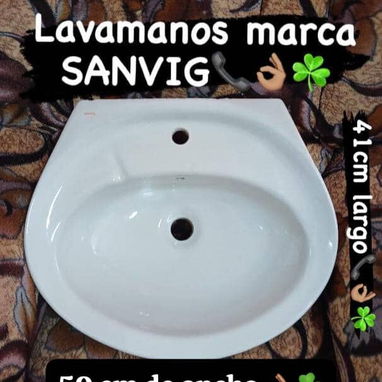 Lavamanos pequeños,se pueden montar sobre incimera y empotre en pedestal.$10500.mensajeria según cantidad y municipio - 2/3