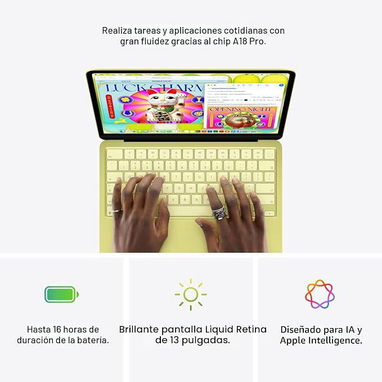 MacBook Neo 13” Liquid Retina A18 Pro 8GB RAM 512GB SSD Batería Hasta 16 horas nueva envio a domicilio incluido - 3/4