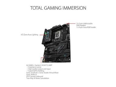 0km✅ Board Asus ROG Strix Z790-F Gaming Wifi 📦 DDR5, 19xVRM, Bluetooth, Wifi, 10xUSB, 7200mhz ☎️56092006 - Img 65685241