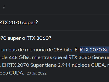 RTX 2070super EVGA en 230usd - Img 64651581