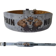Cinturón Fitness💪FajaMasculina🔥GymRat "No Pain No Gain" - Img 56187438
