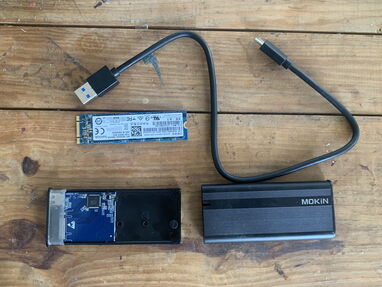 Disco SSD m2 Sandisk de 256 + adaptador usb - Img main-image