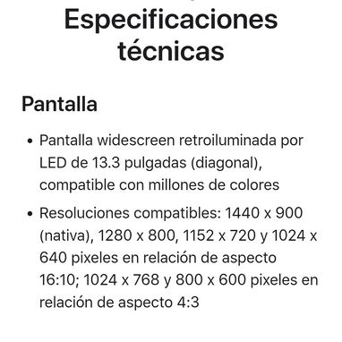 Laptop Apple MacBook Air muy buenas condiciones 52824622 - 2/4