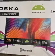 Televisor marca Oska 43" con soporte para la pared incluido 330usd - Img 49166261