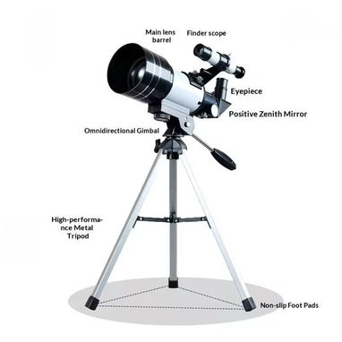 Telescopio astronómico portatil - 8/10