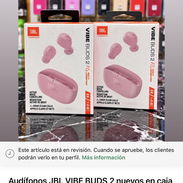 Audífonos JBL VIBE BUDS 2 nuevos en caja 100% Originales - Img 58074150