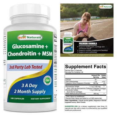 Glucosamina de 90,180 y 375 tabletas nuevas y selladas - 3/3