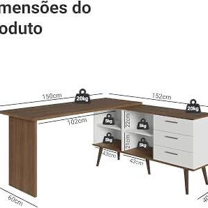 Mesa de escritorio - 3/3