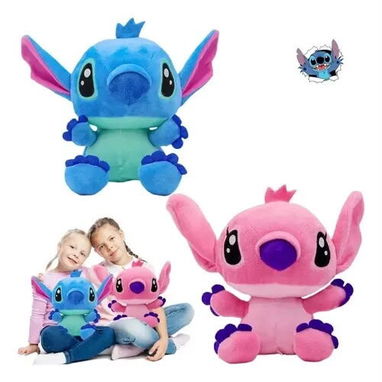 Peluches de Stich y Angela - 3/3