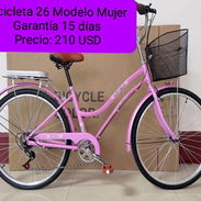 Bicicleta 26 modelo mujer, arletyisla 💯 - Img 57576762