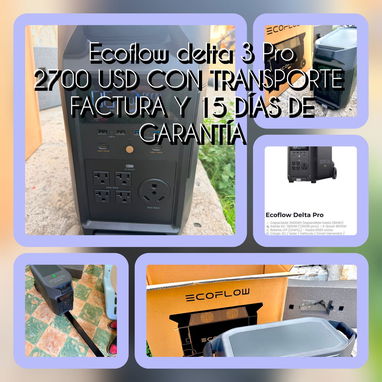 ⚡ Estaciones de Energía EcoFlow – Baterías portátiles, cargador intelig. Modelos y capacidades – Ideal para apagones 🔋 - 3/7