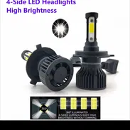 Pareja de bombillos LED H4 4 caras. Nuevo a estrenar por usted. - Img 51215898
