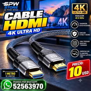 📺 CABLE HDMI 4K ULTRA HD – 1 METRO - Img 57645247