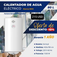 calentador de agua 80L - Img 57639956