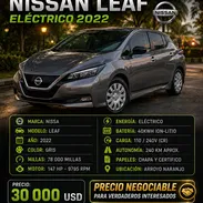 🔋NISSAN 🔋 LEAF ELECTRICO 2022. LISTO PARA LLEVAR CON CHAPA Y CERTIFICO. 📲 54833699 - Img 56267403