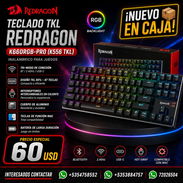 Teclado TKL REDRAGON mecánico inalámbrico nuevo en caja - Img 56279193