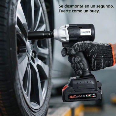Torito Adeske D3 Llave Impacto Percutor Electrico inalambrico - 2/5