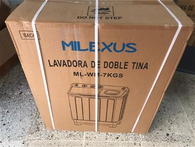 Lavadora semiautomática milexus - Img 68619139