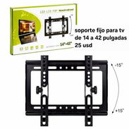 soporte fijo para tv de 14 a 42 pulgadas. la isla - Img 56710796