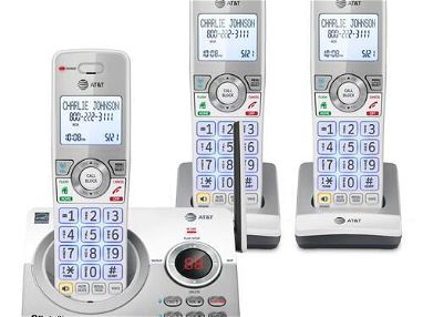Vendo ATandT AT&T Teléfono inalámbrico con 3 Auriculares Dect 6.0 Modelo: DL72340(seriado en su caja) 53828661 - Img main-image-45190392