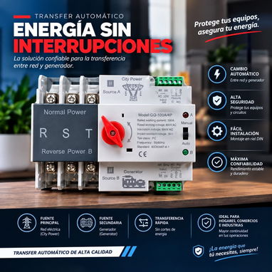 Transfer automático, Conectores para panel solar,Breaker termomagnético - 3/3