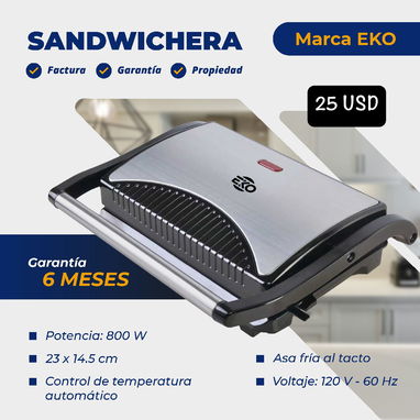 🍞 SANDWICHERA 🔴 EKO 💲 25 USD - Img 111281974