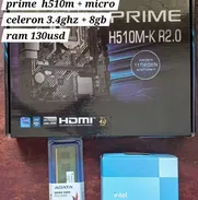 Kit 10ma ASUS PRIME H510M + MICRO CELERON 3.4GHZ +8GB RAM en 130usd - Img 50876701