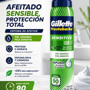 ESPUMA DE AFEITAR GILLETTE PRESTOBARBA 150G - Img 55865961